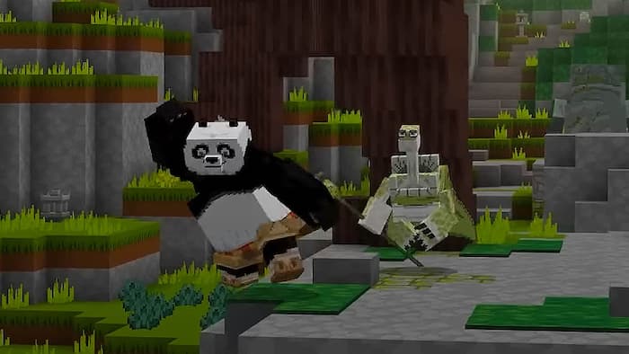 Minecraft Kung Fu Panda