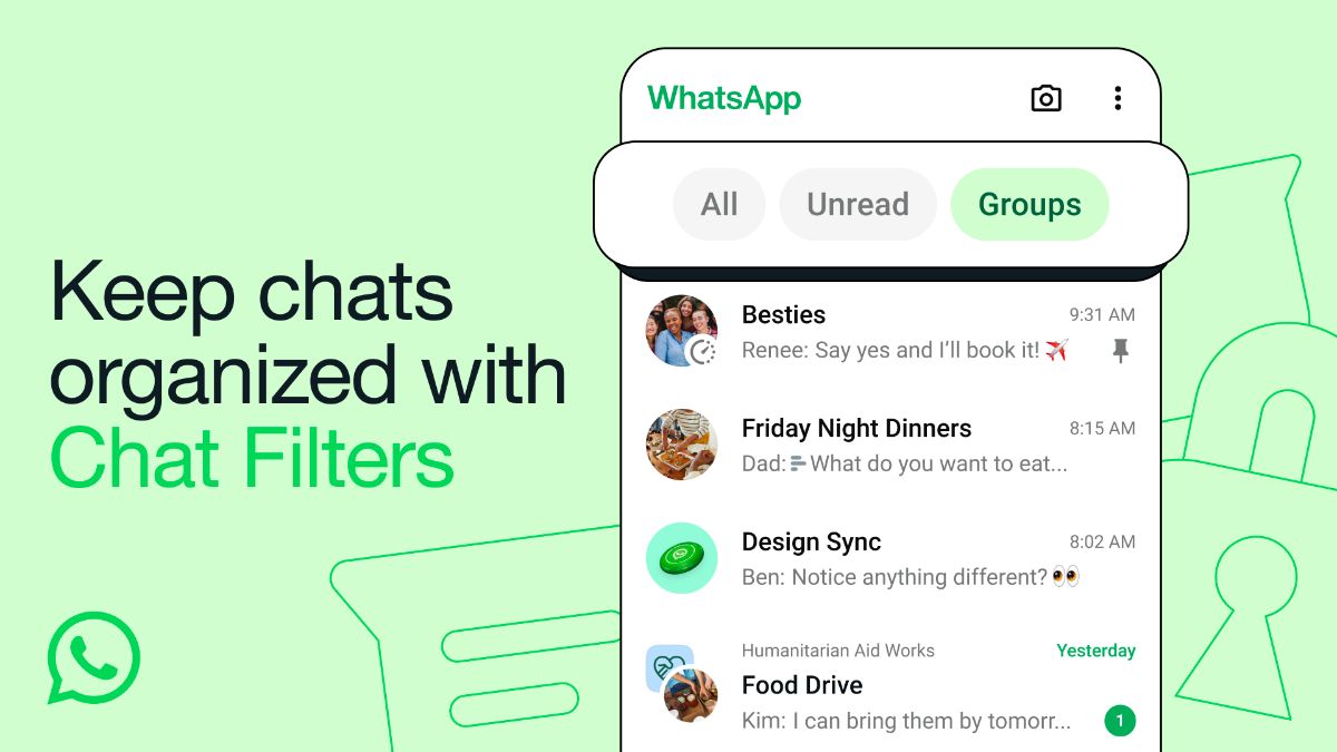 WhatsApp gets chat filters: How to use this feature