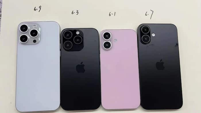 iPhone 16 dummies leaked to show the new screen sizes.