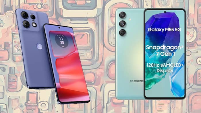 Which is better: Motorola Edge 50 Pro or Samsung Galaxy M55 5G?