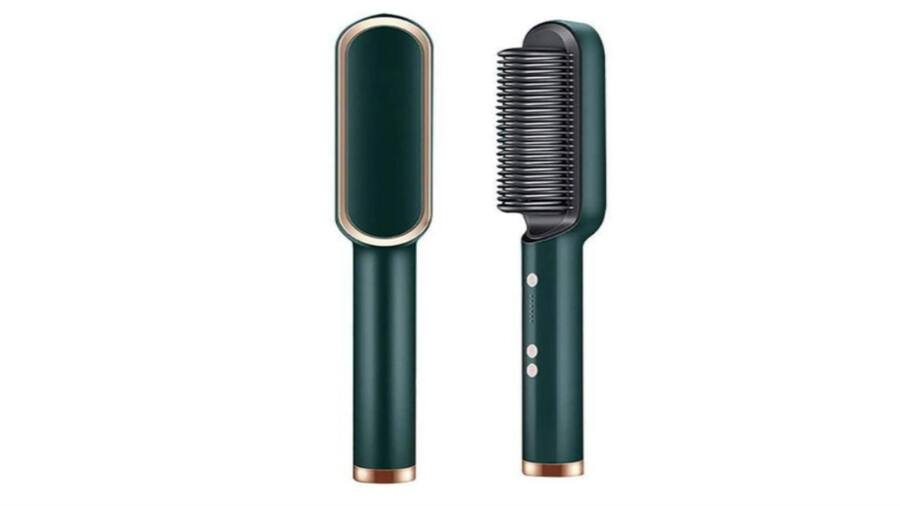 ROMINO Hair Straightener Comb Brush for Women