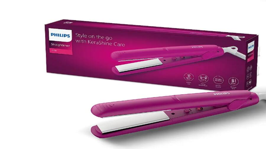 PHILIPS Hair Straightener with SilkProtect Technology BHS252