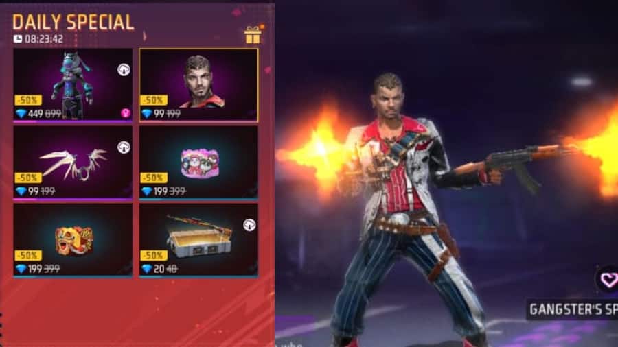 Free Fire Max में Festive Growl ग्लू वॉल से लेकर Antonio कैरेक्टर पाने का मौका, कम खर्च होंगे डायमंड्स Free Fire Max