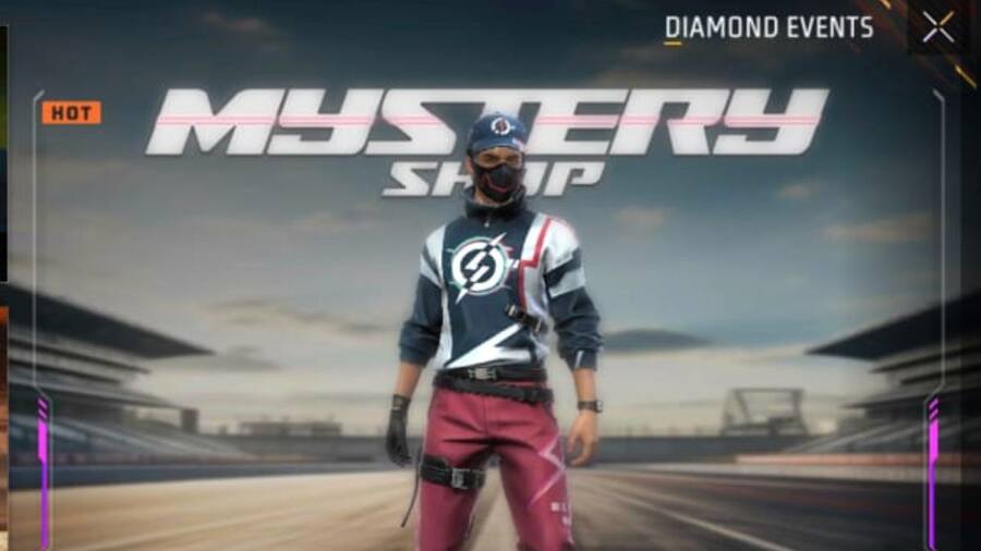 Free Fire Max में नया Mystery Shop इवेंट हुआ लाइव, Turbo Racer Bundle (Male) पाने का मौका Free Fire Max Mystery Shop Event
