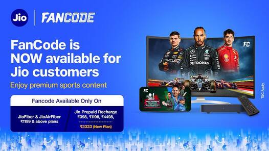 Good news for F1 lovers! Now watch live F1 races with these Jio plans