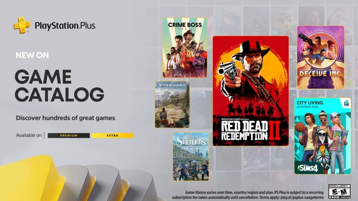 PlayStation Plus May 2024 Red Dead Redemption 2, Watch Dogs, and more