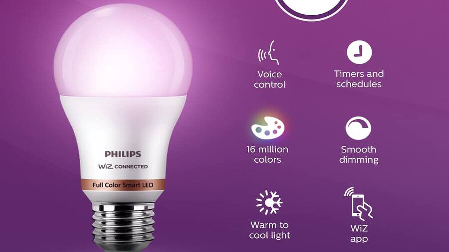 Philips Wiz Smart Wi-Fi LED Bulb Set