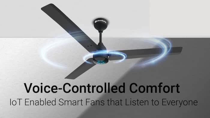 Amazon is offering smart ceiling fans at discounted prices.