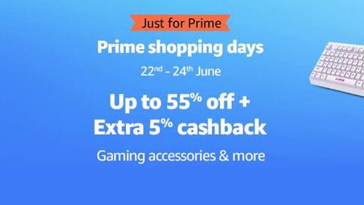 Amazon Prime Shopping Days: Top deals on gaming accessories under Rs 1,000