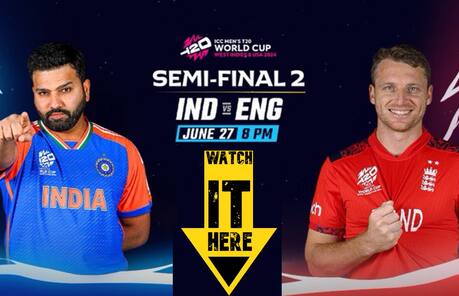 IND vs ENG semi-final live streaming for free: When, where, and how to watch the match