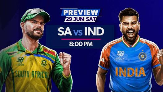 IND vs SA World Cup T20 2024 final live streaming for free: When, where, and how to watch the match
