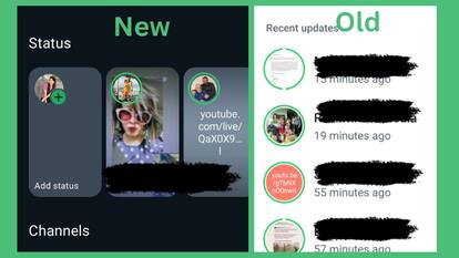 WhatsApp Status टैब को मिला नया लुक, अब दिखेगा स्टेटस का प्रीव्यू
