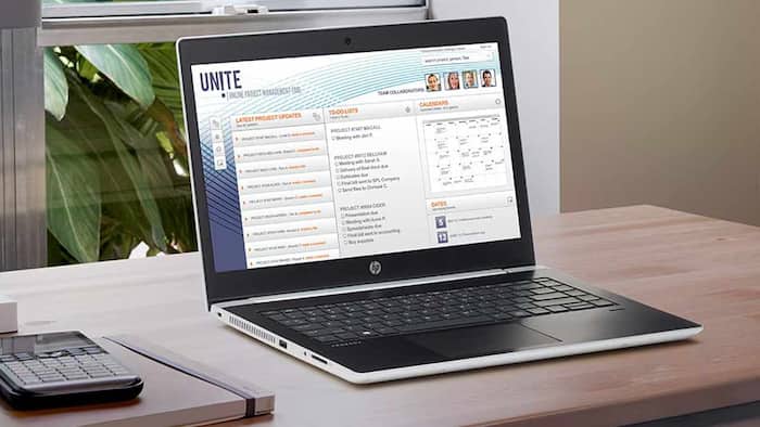 office laptop
