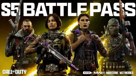 Call of Duty: Season 5 Black Pass arrives for CoD Modern Warfare III, CoD Warzone, CoD Warzone Mobile