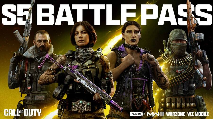 Call of Duty: Season 5 Black Pass arrives for CoD Modern Warfare III, CoD Warzone, CoD Warzone Mobile CoD