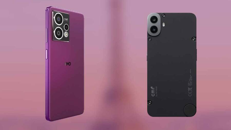 HMD Crest Max vs CMF Phone 1 Design