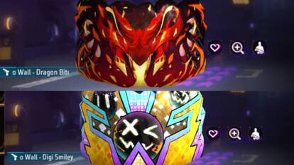 Free Fire MAX के 3 नए ग्लू वॉल स्किन, दुश्मन से बचना होगा आसान