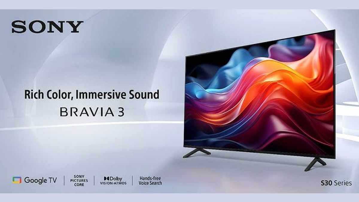 Sony Bravia 3 S30 Series 4K Smart TVs Launched In India: Check Price ...