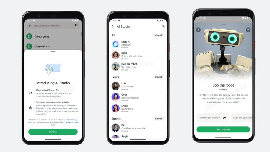 WhatsApp रोल आउट कर रहा AI Studio फीचर, जानें कैसे करेगा काम WhatsApp AI Studio