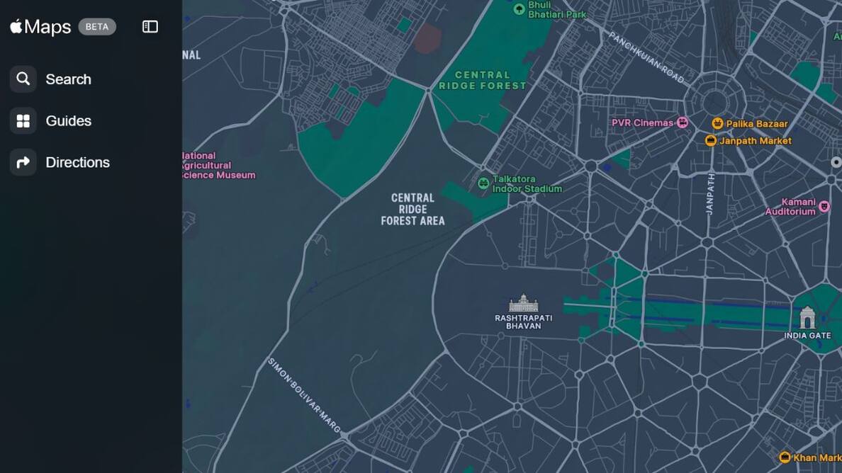 Apple Maps has a Web version now and it's nearly as good as Google Maps