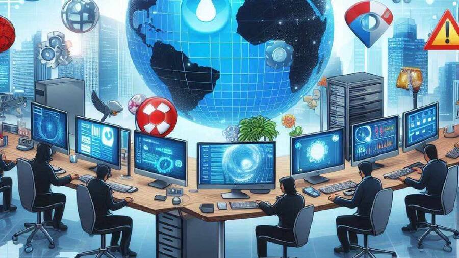 Major global outages