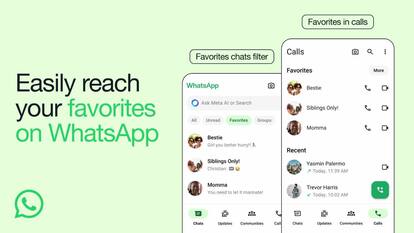 WhatsApp users can now easily access their favourite contacts, groups with 'Favourites': Here's how