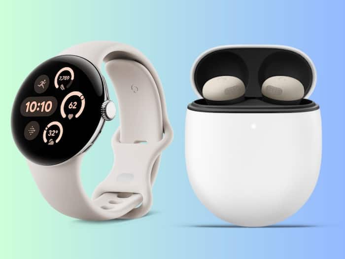 Google Pixel Buds 2 Pro and Google pixel Watch 3