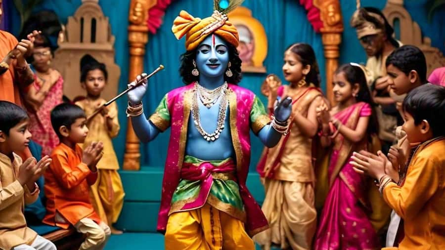Happy Krishna Janmashtami: जन्माष्टमी 2024 पर ऐसे दें शुभकामनाएं, बनाएं Meta AI फोटो Microsoft - 2024-08-25T164448.812