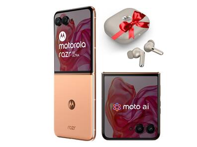 Amazon Moto Days Sale: 32MP सेल्फी कैमरा वाले Flip फोन हुए सस्ते, साथ फ्री मिल रहे बड्स
