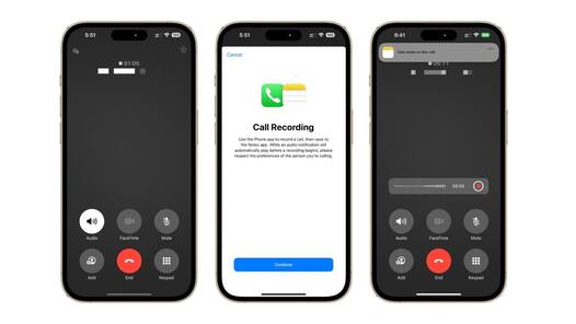Latest iOS 18 beta lets you record calls on iPhone, here's how
