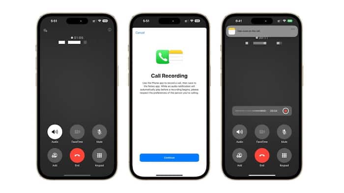 This is how the call recording feature on the iPhone will work with iOS 18.1.