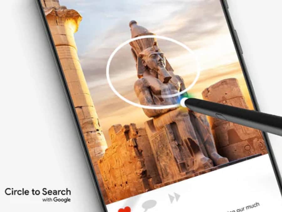 Samsung introduces Circle to Search feature to Galaxy A series smartphones and Tab S9 FE circle to search (1)