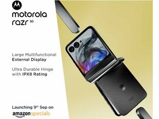 Motorola Razr 50 affordable clamshell foldable to launch on September 9: Check specs