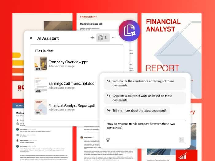 Adobe Acrobat AI assistant