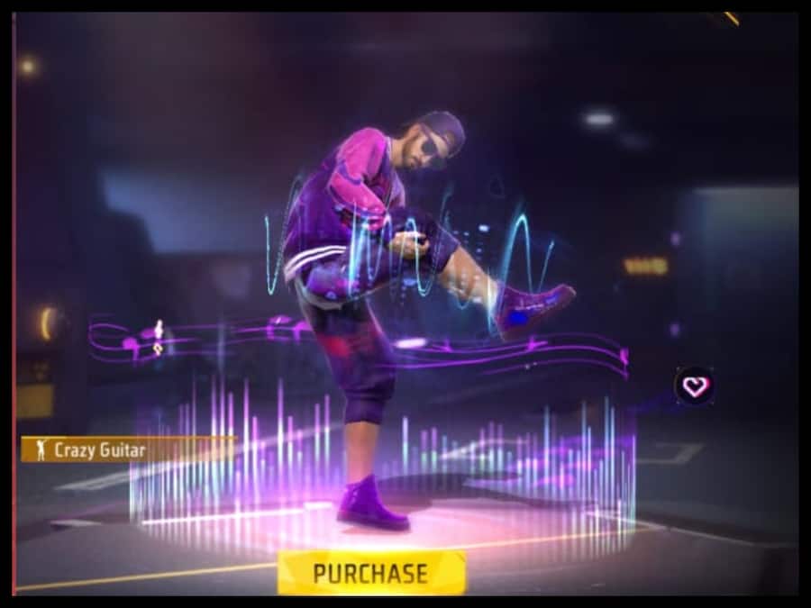 Free Fire Max में Crazy Guitar इमोट पाने का मौका, ऐसे करें क्लेम Emote (1)
