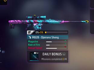 Free Fire Max में मिल रही शानदार Opernano Sheng वेपन स्किन, ऐसे पाएं