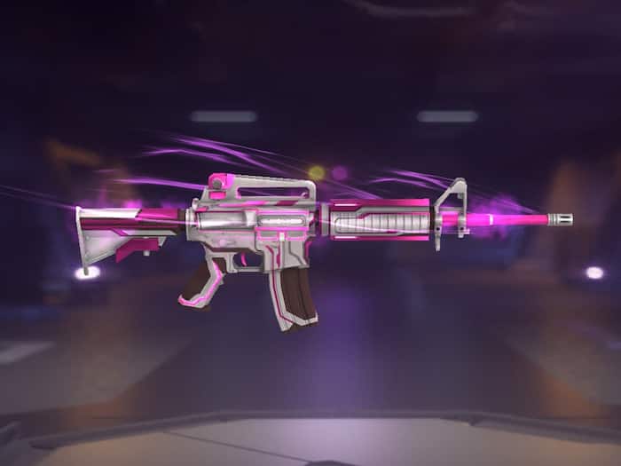 Free Fire Max Pink Laminate Weapon Loot Crate
