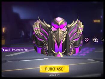 Free Fire Max में Phantom Predator ग्लू वॉल स्किन पाने का मौका, ऐसे करें Claim