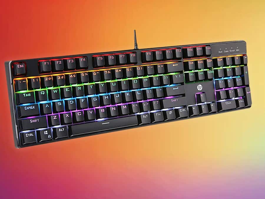 HP GK320 Wired Full Size RGB Backlight Mechanical Gaming Keyboard