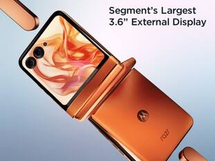 Motorola Razr 50 India Launch: बड़ी कवर स्क्रीन के साथ आया मोटोरोला का फ्लिप फोन, जानें कीमत