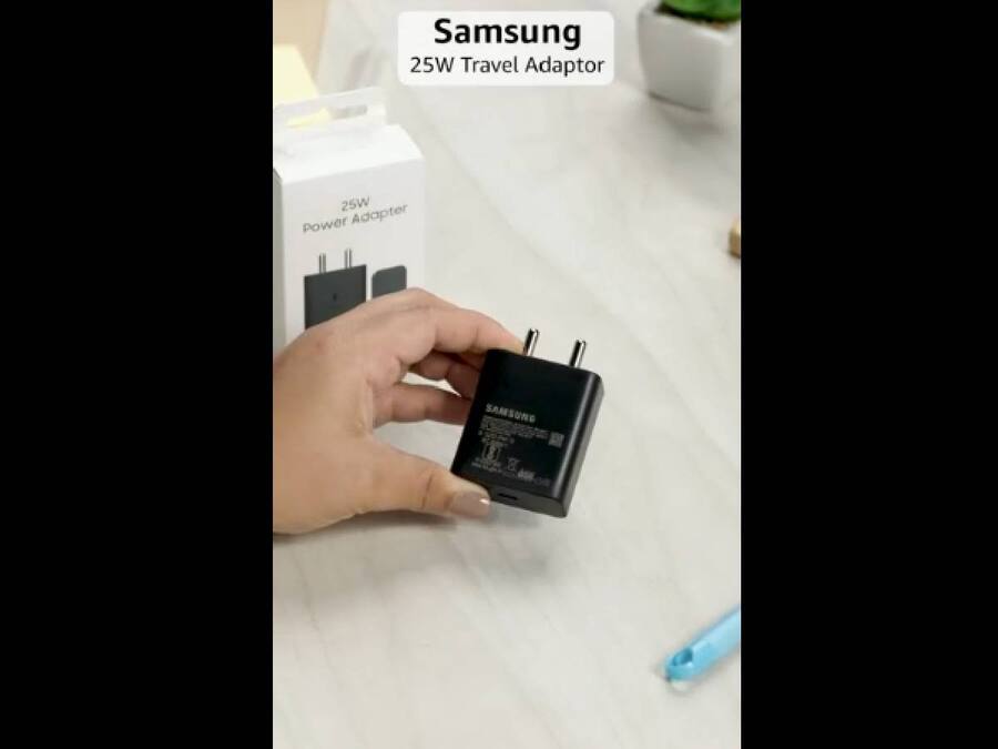 Samsung Original 25W Type-C Travel Adaptor without Cable