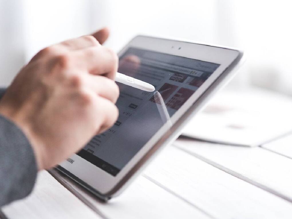 Tablet with Stylus