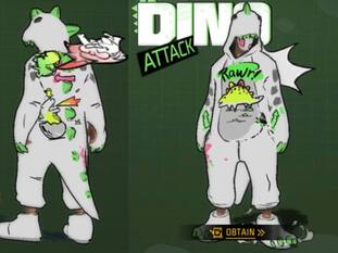 Free Fire Max में 20_Dino_Draft और Chicken Suit मिल रहा फ्री, नया Dino Attack रिंग इवेंट हुआ शुरू