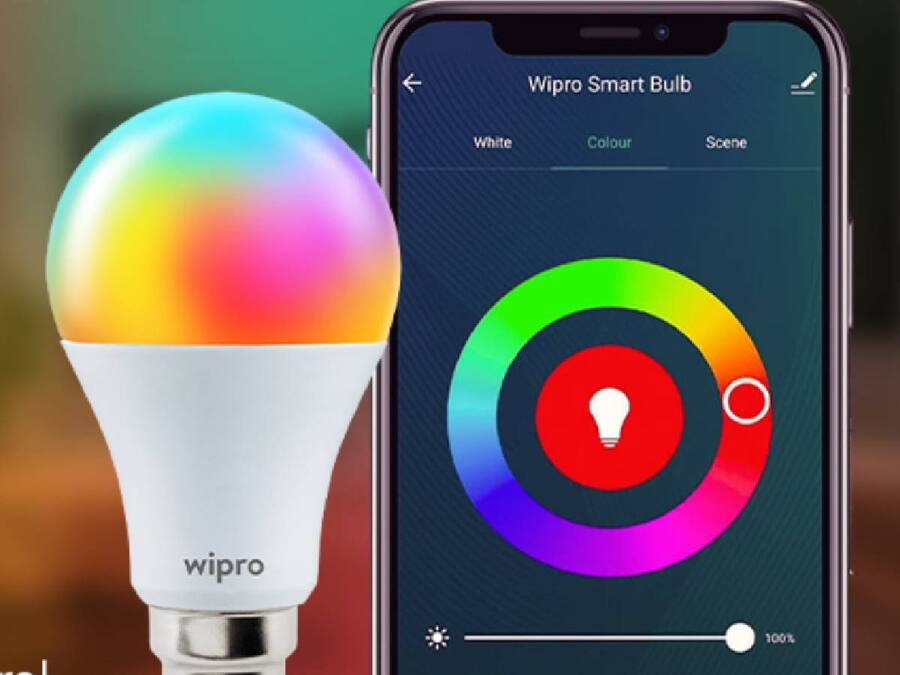Wipro 9W B22D WiFi LED Smart Bulb