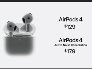 Apple Airpods 4, AirPods Max, AirPods Pro Launched with Personalized Spatial Audio