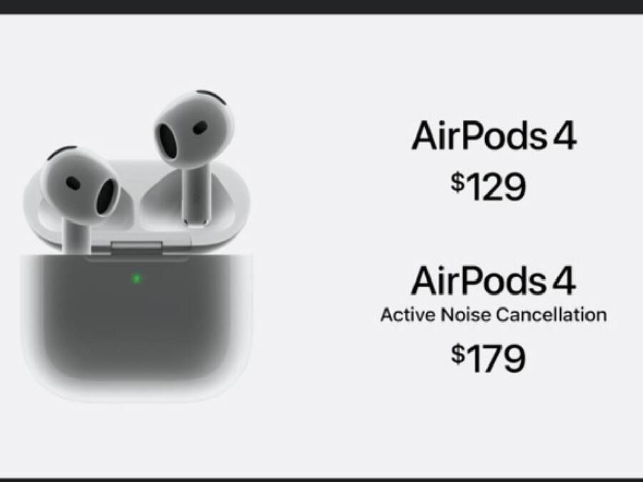 Apple Airpods 4, AirPods Max, AirPods Pro Launched with Personalized Spatial Audio airpods