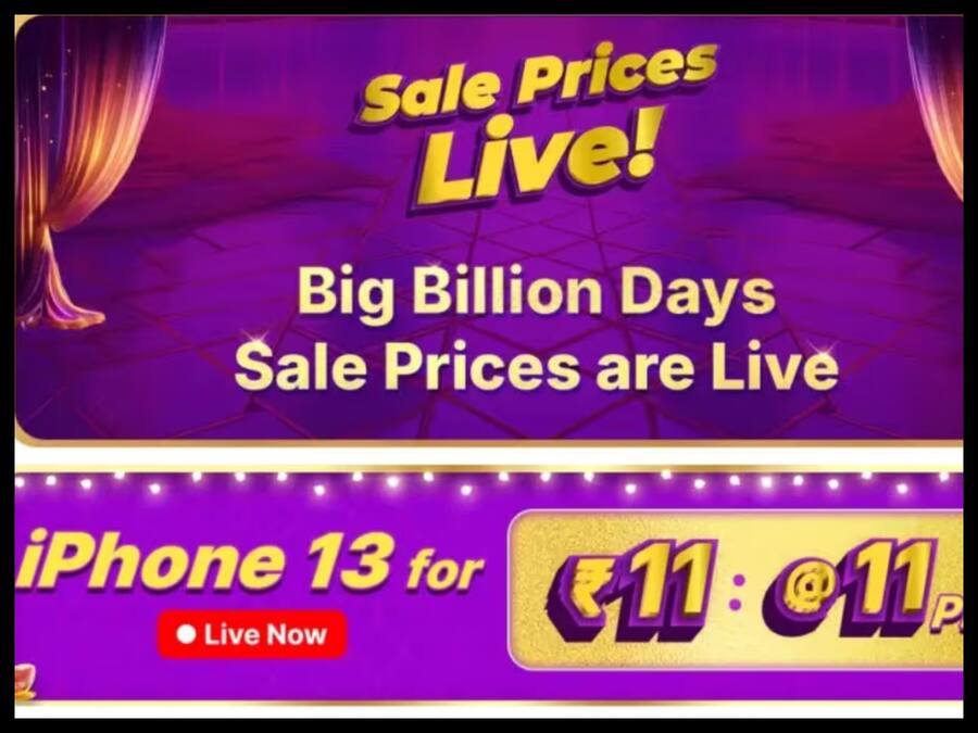 Flipkart की डील में मचाया धमाल, मात्र 11 रुपये में मिला iPhone 13 खरीदने का मौका! flipkart (85)