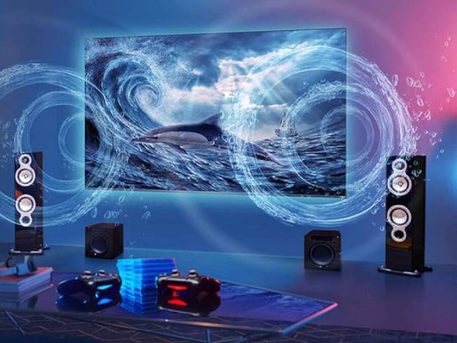 iFFALCON 139 cm (55 inches) 4K Ultra HD Smart QLED Google TV