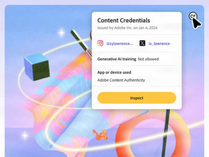 Adobe Authenticity Web App