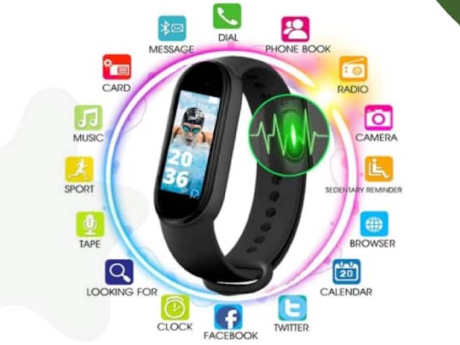 Drumstone Smart Fitness Band M10 Lite Band